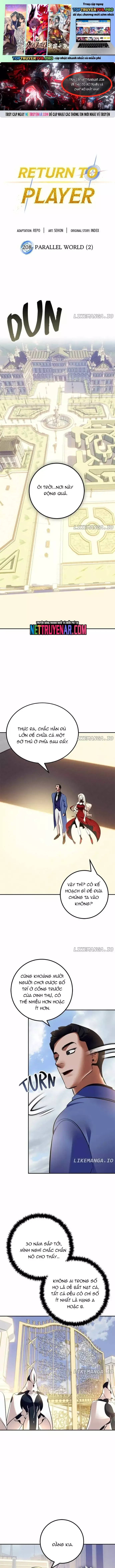 Trở Lại Thành Người Chơi Chap 208 - Next Chap 209