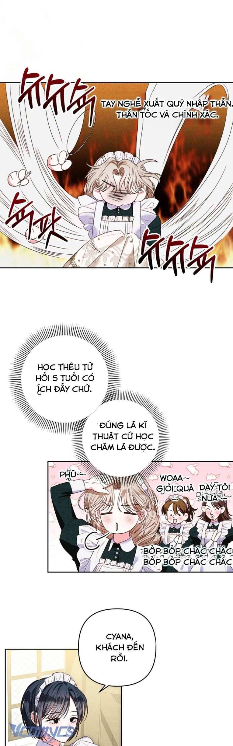 Trở Thành Hầu Gái Còn Hơn Làm Công Chúa Chap 8 - Next Chap 9