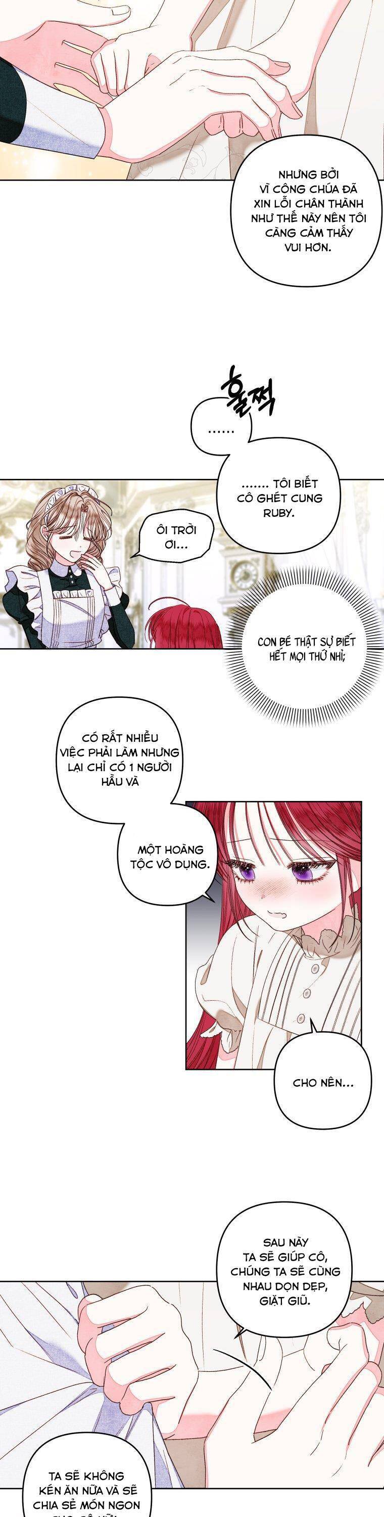 Trở Thành Hầu Nữ Còn Quan Trọng Hơn Là Làm Công Chúa Chap 14 - Next Chap 15