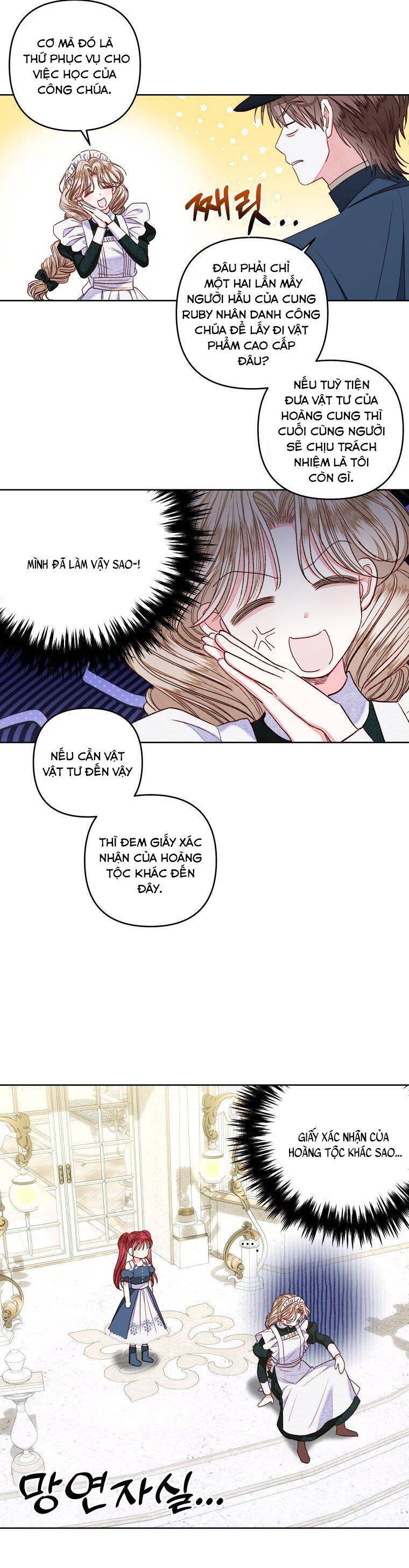 Trở Thành Hầu Nữ Còn Quan Trọng Hơn Là Làm Công Chúa Chap 14 - Next Chap 15