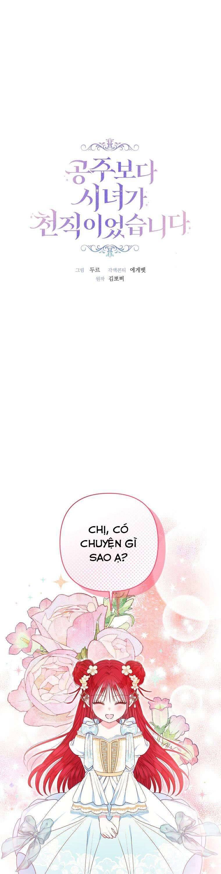 Trở Thành Hầu Nữ Còn Quan Trọng Hơn Là Làm Công Chúa Chap 18 - Next Chap 19
