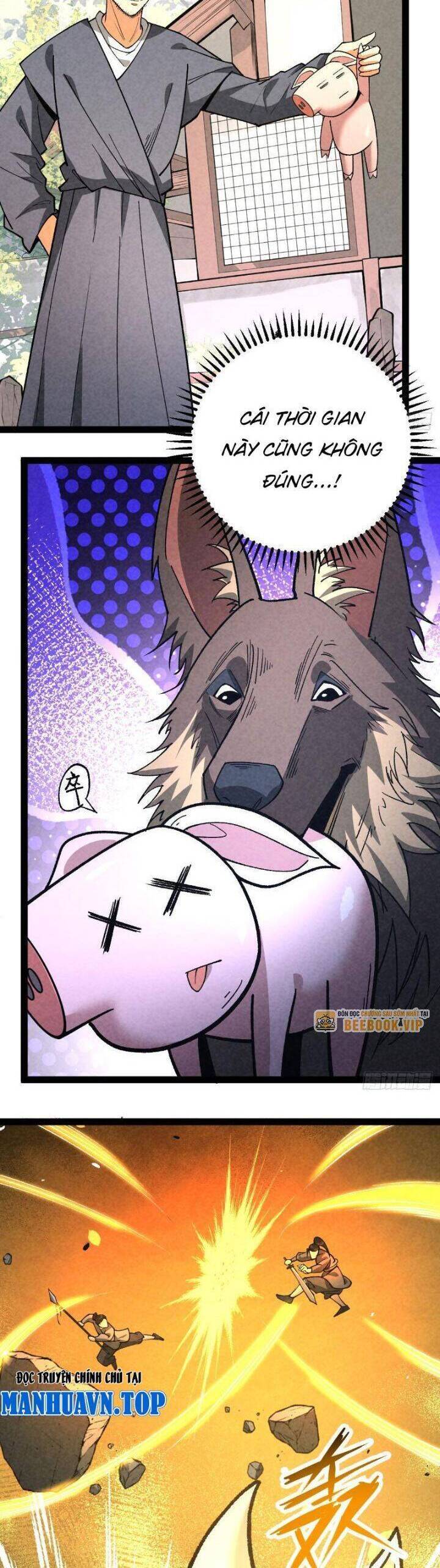 Trở Thành Tiên Bắt Đầu Từ Việc Xuyên Không Thành... Heo Chap 58 - Next Chap 59
