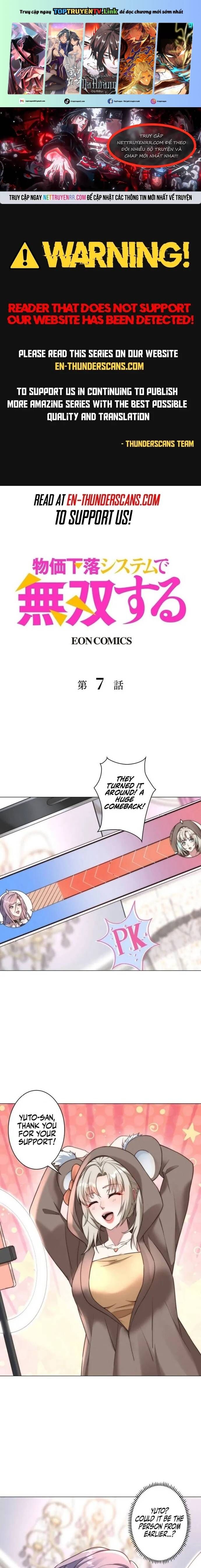 Trở Thành Vô Địch Bằng Hệ Thống Giảm Giá Trị Chap 7 - Next Chap 8