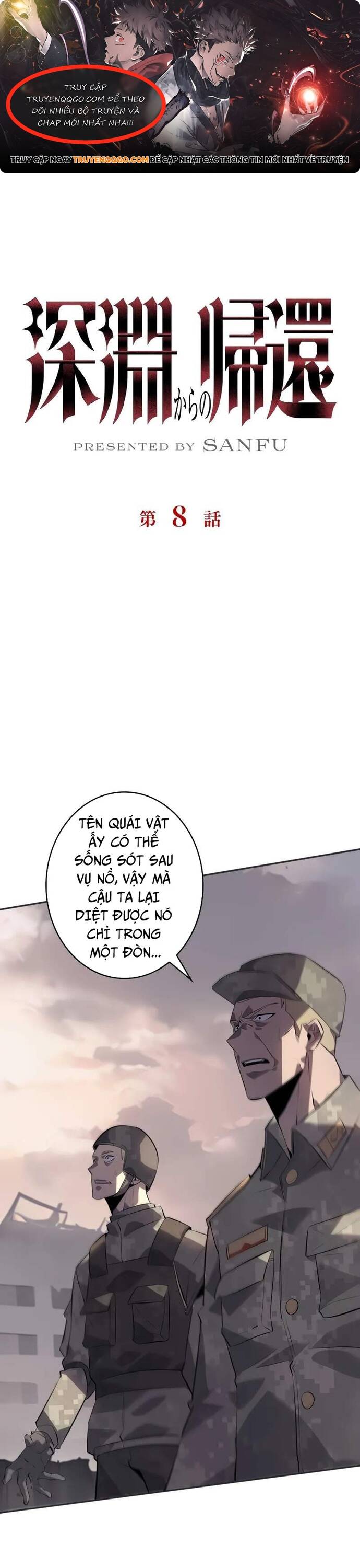 Trở Về Từ Vực Thẳm Chap 8 - Next Chap 9