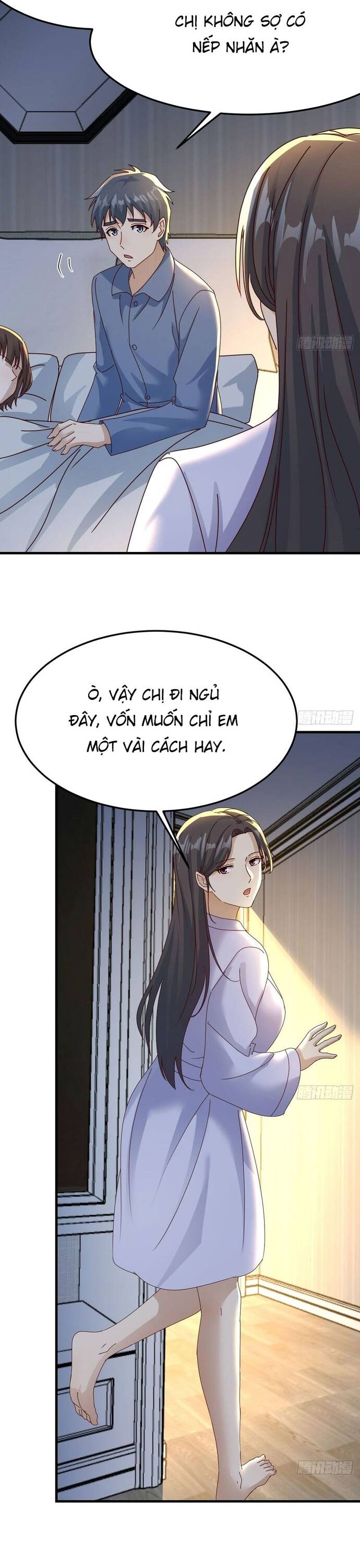 Trong Nhà Có 2 Bạn Gái Song Sinh Chap 335 - Next Chap 336