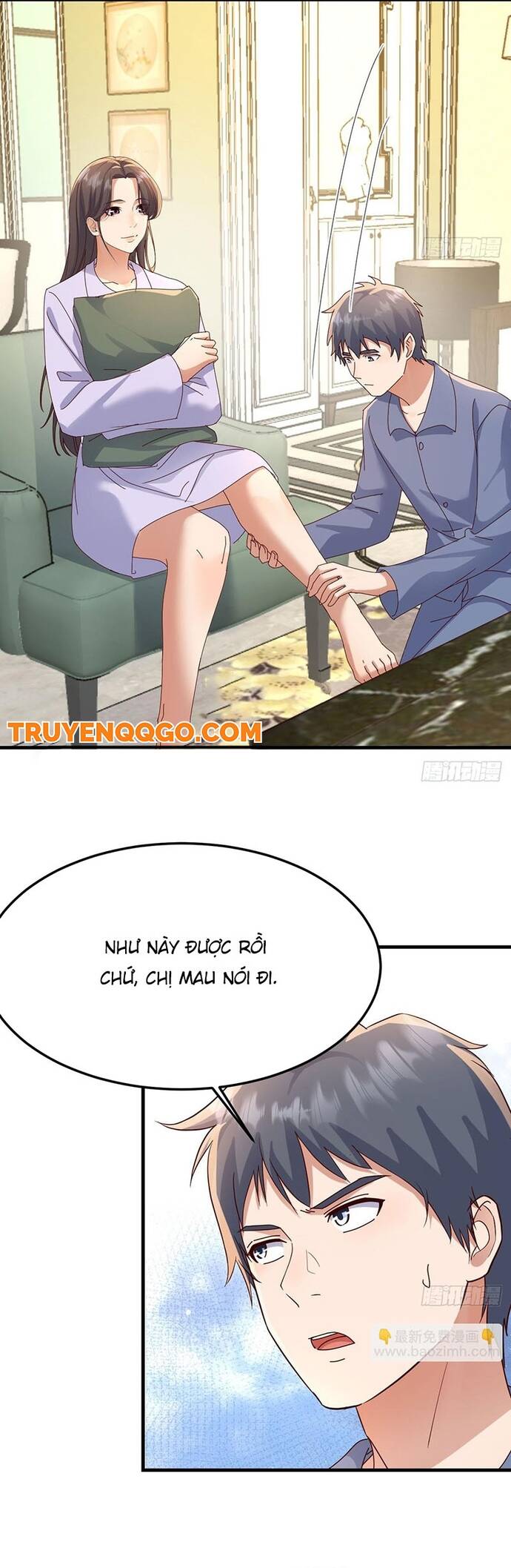Trong Nhà Có 2 Bạn Gái Song Sinh Chap 336 - Next Chap 337