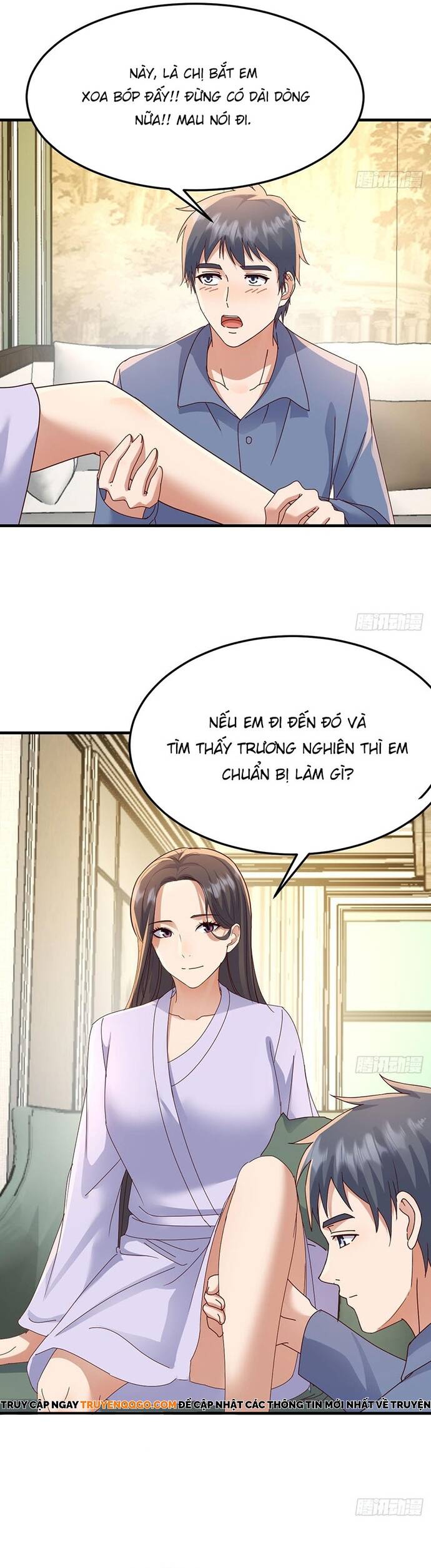 Trong Nhà Có 2 Bạn Gái Song Sinh Chap 336 - Next Chap 337