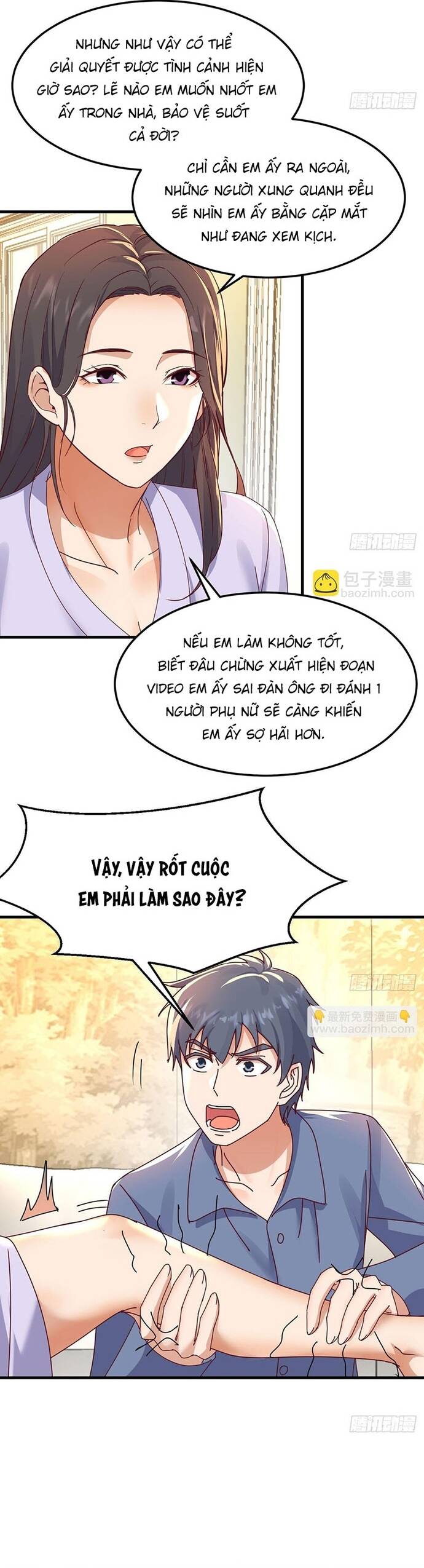 Trong Nhà Có 2 Bạn Gái Song Sinh Chap 336 - Next Chap 337