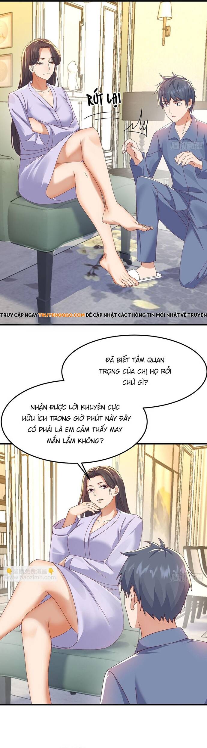 Trong Nhà Có 2 Bạn Gái Song Sinh Chap 336 - Next Chap 337