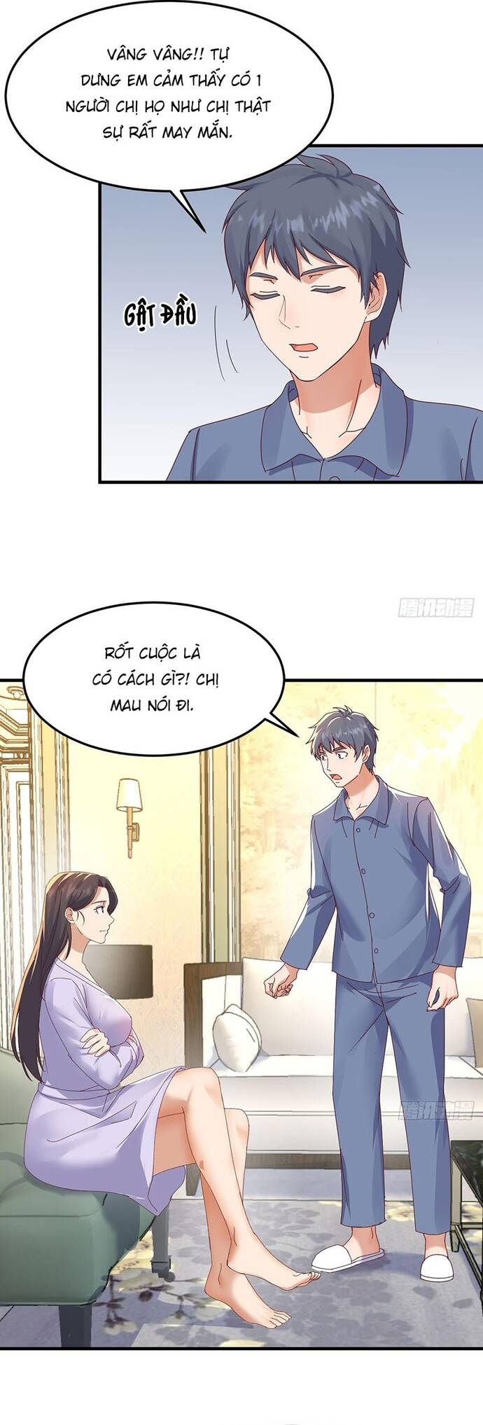 Trong Nhà Có 2 Bạn Gái Song Sinh Chap 336 - Next Chap 337