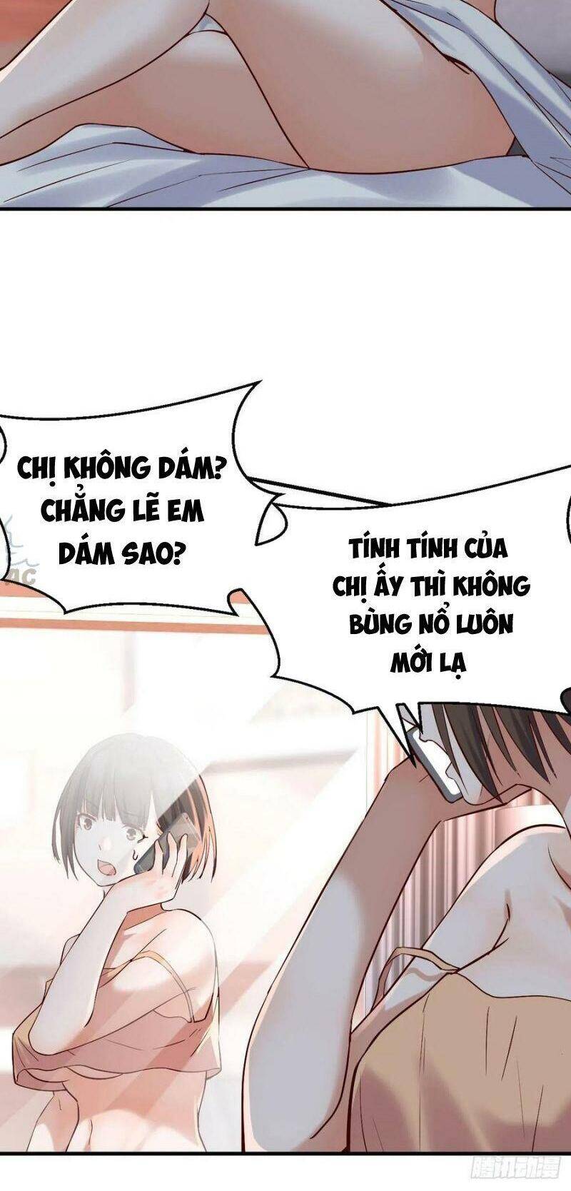 Trong Nhà Có 2 Bạn Gái Song Sinh Chap 61 - Next Chap 62