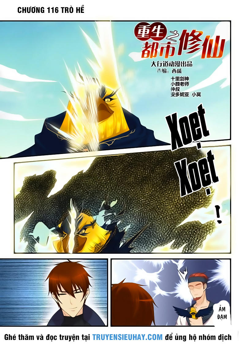 Trọng Sinh Đô Thị Tu Tiên Chap 116 - Next Chap 117