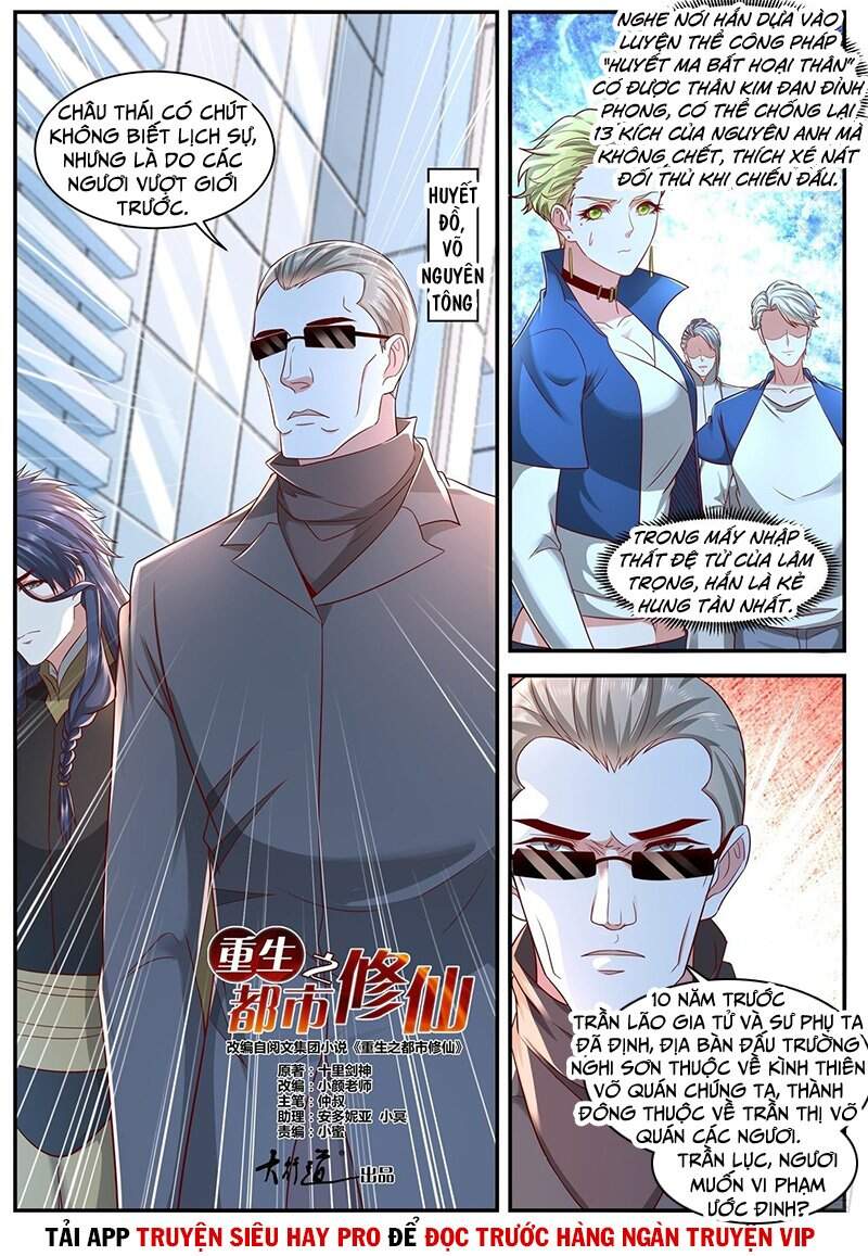 Trọng Sinh Đô Thị Tu Tiên Chap 629 - Next Chap 630