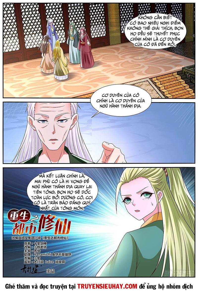 Trọng Sinh Đô Thị Tu Tiên Chap 825 - Next Chap 826
