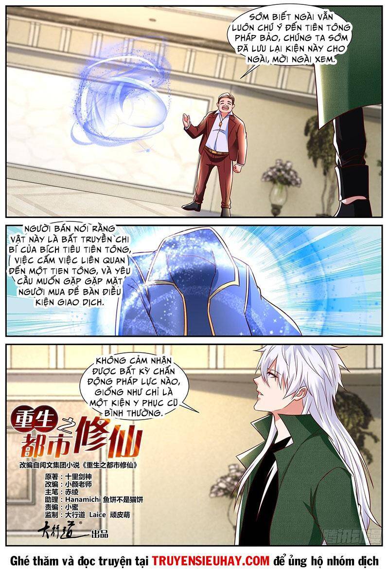 Trọng Sinh Đô Thị Tu Tiên Chap 828 - Next Chap 829