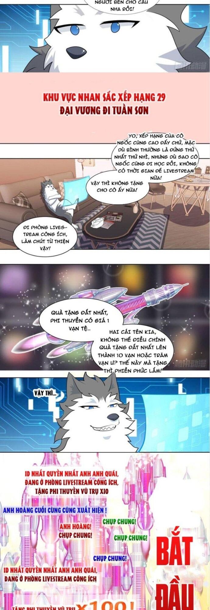 Trọng Sinh Thành Chó Của Nữ Thần Chap 221 - Next Chap 222