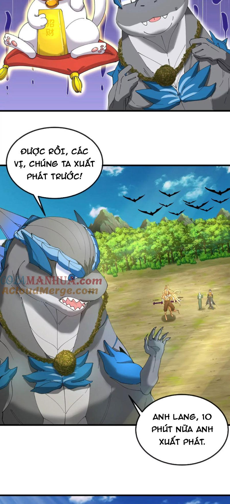 Trùng Sinh Thành Godzilla Chap 106 - Next Chap 107