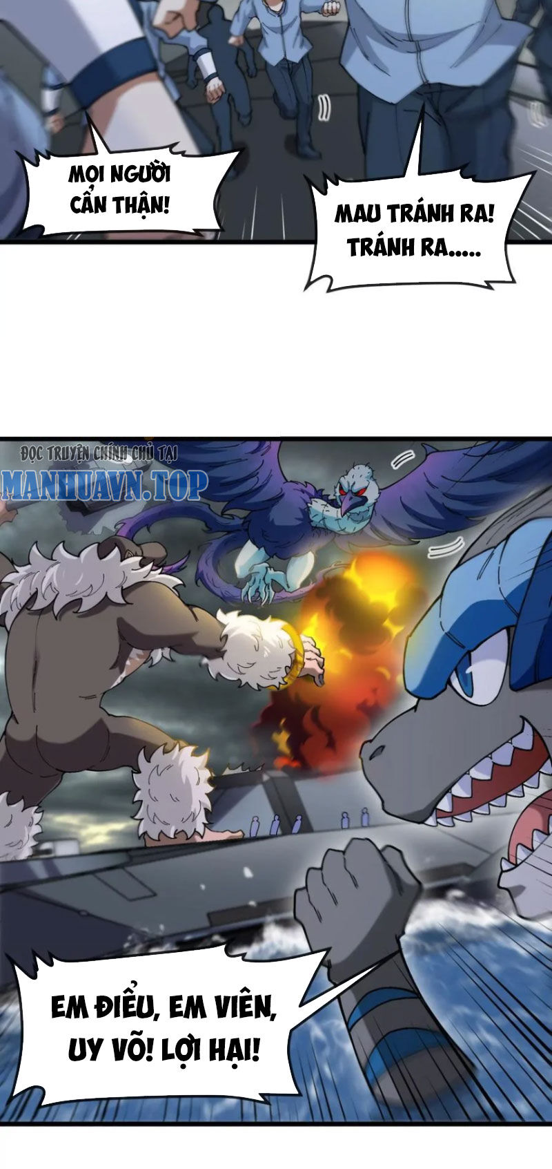 Trùng Sinh Thành Godzilla Chap 109 - Next Chap 110