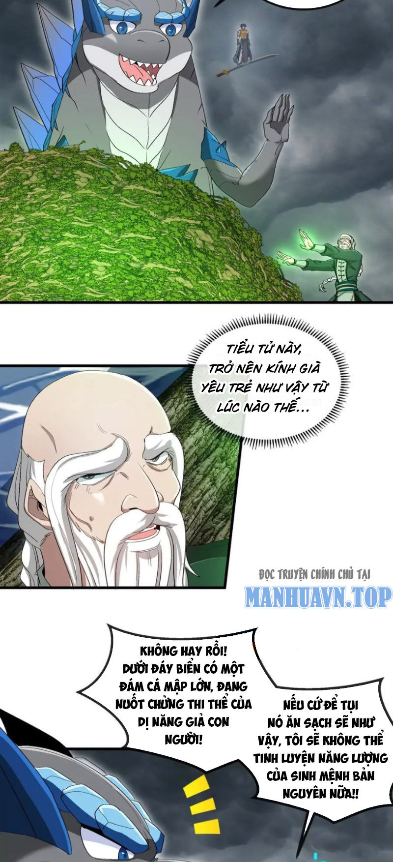 Trùng Sinh Thành Godzilla Chap 117 - Next Chap 118