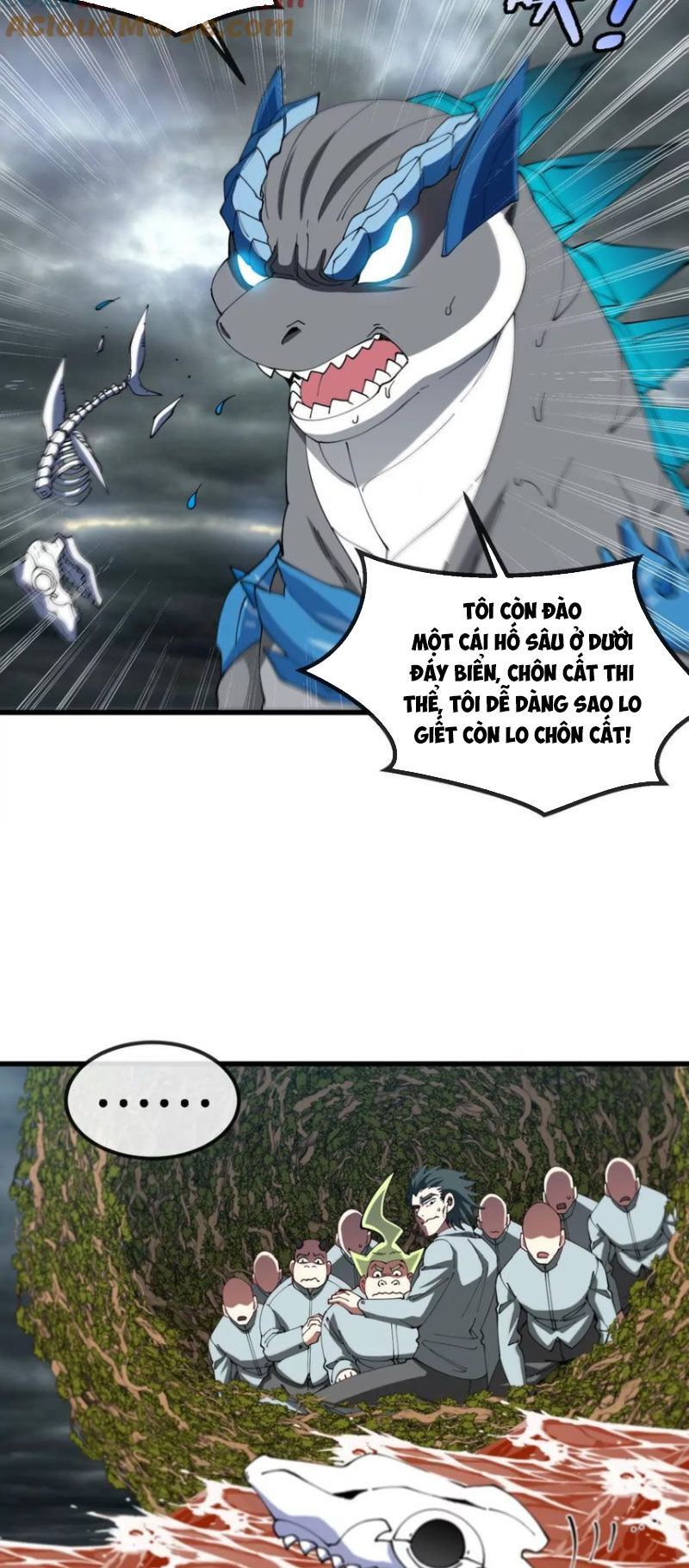 Trùng Sinh Thành Godzilla Chap 118 - Next Chap 119