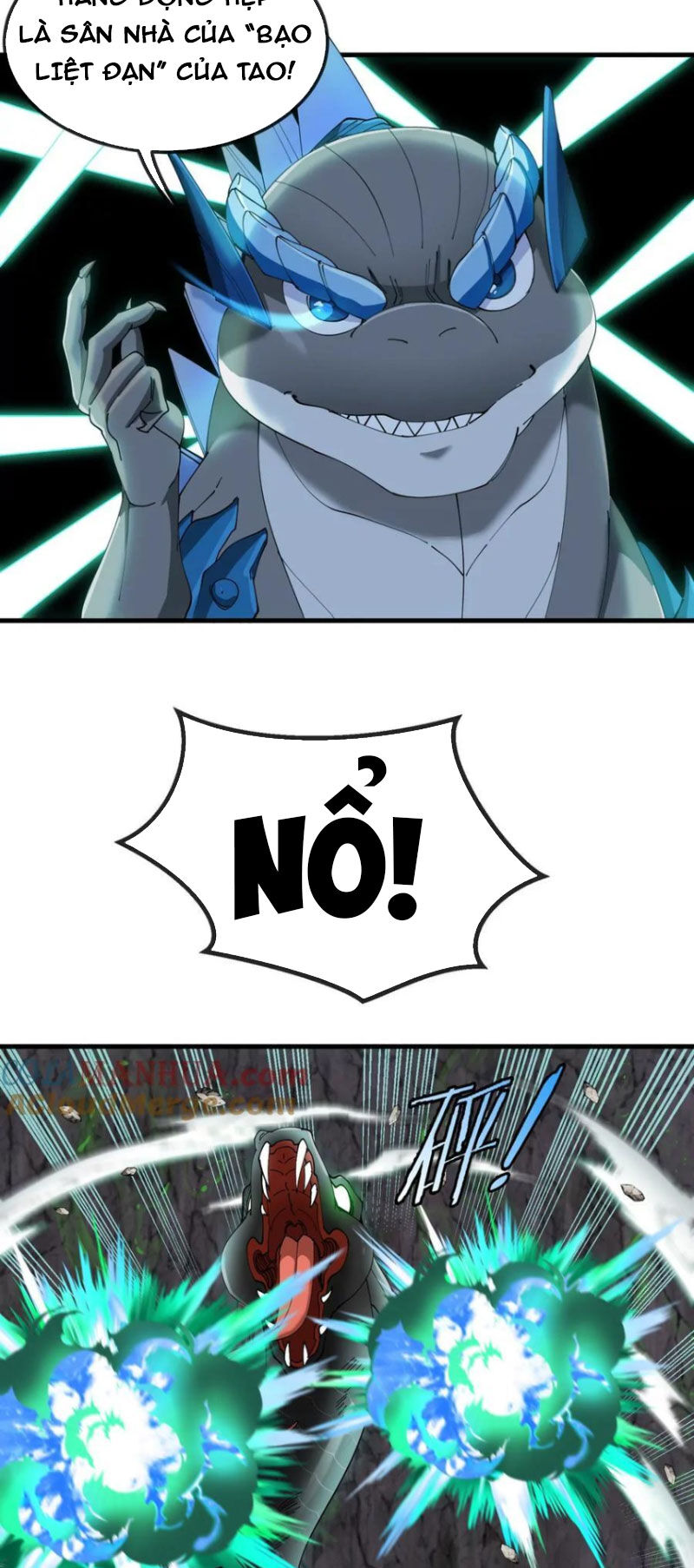 Trùng Sinh Thành Godzilla Chap 119 - Next Chap 120