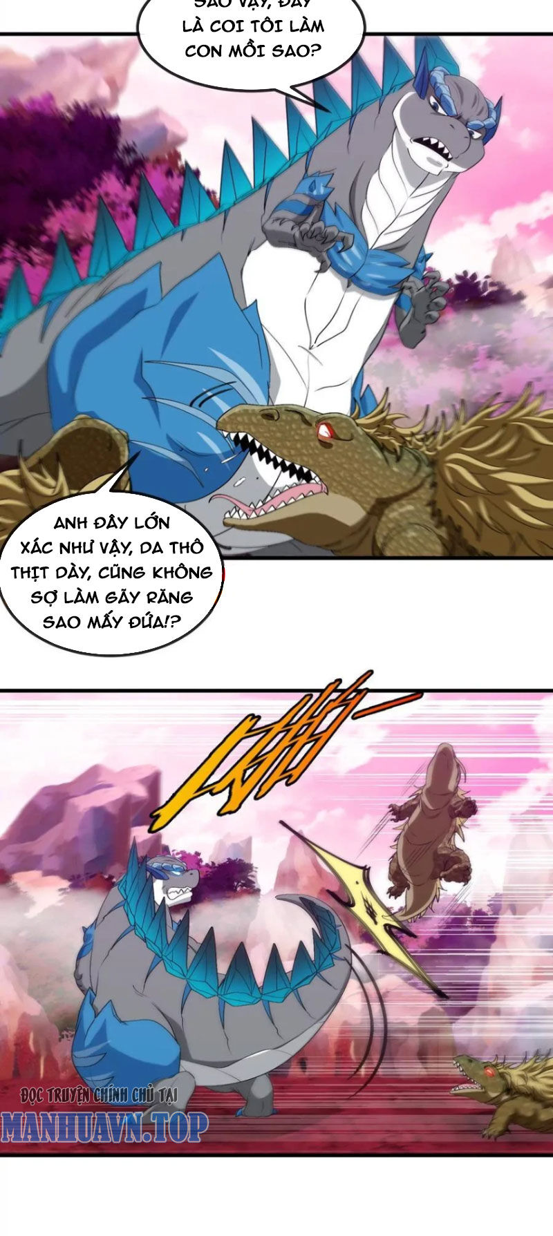 Trùng Sinh Thành Godzilla Chap 120 - Next Chap 121