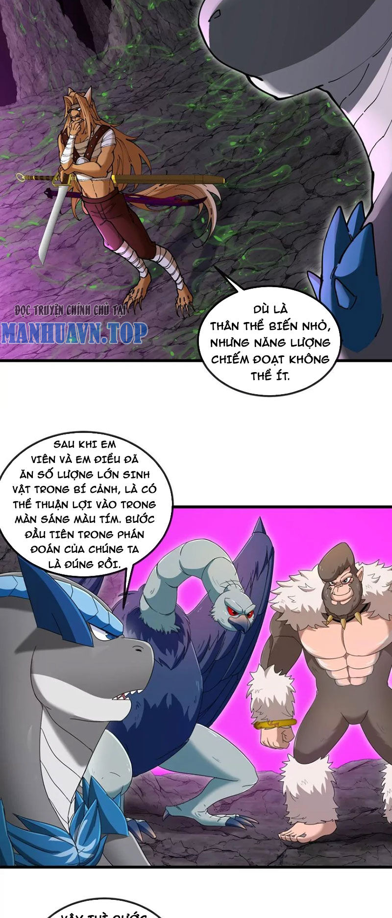 Trùng Sinh Thành Godzilla Chap 123 - Next Chap 124