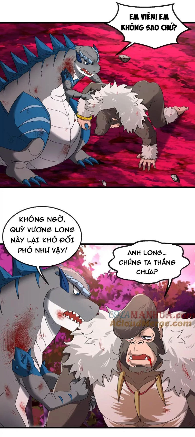 Trùng Sinh Thành Godzilla Chap 126 - Next Chap 127