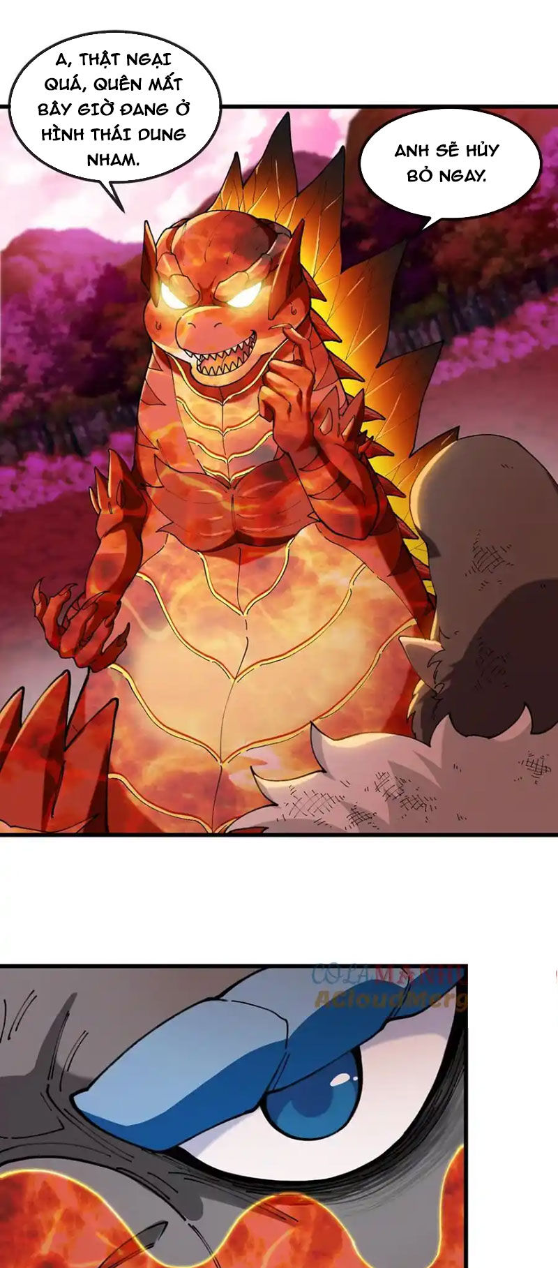 Trùng Sinh Thành Godzilla Chap 128 - Next Chap 129