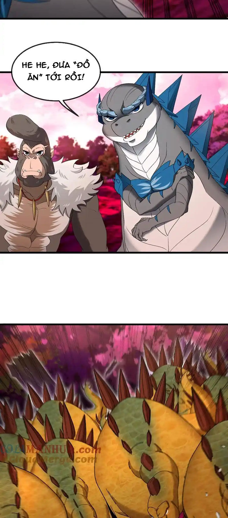 Trùng Sinh Thành Godzilla Chap 128 - Next Chap 129