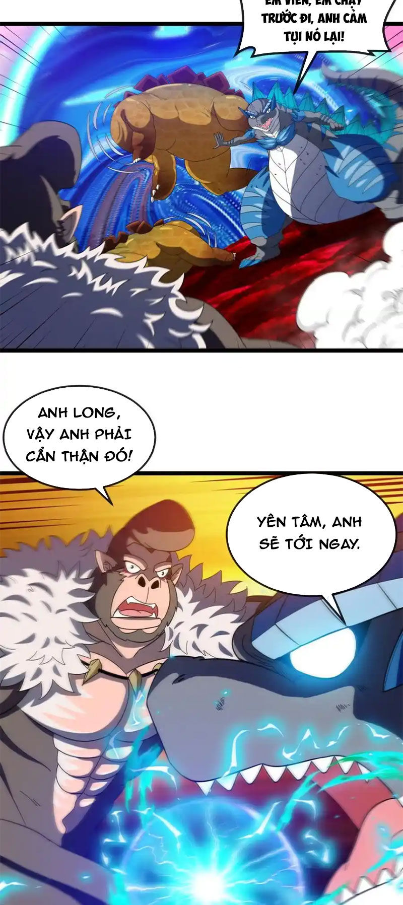 Trùng Sinh Thành Godzilla Chap 128 - Next Chap 129