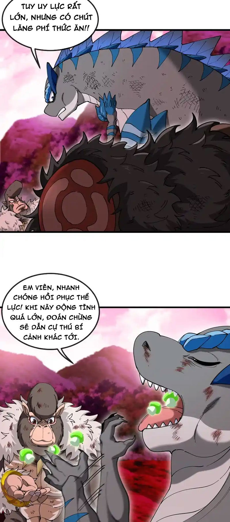 Trùng Sinh Thành Godzilla Chap 128 - Next Chap 129