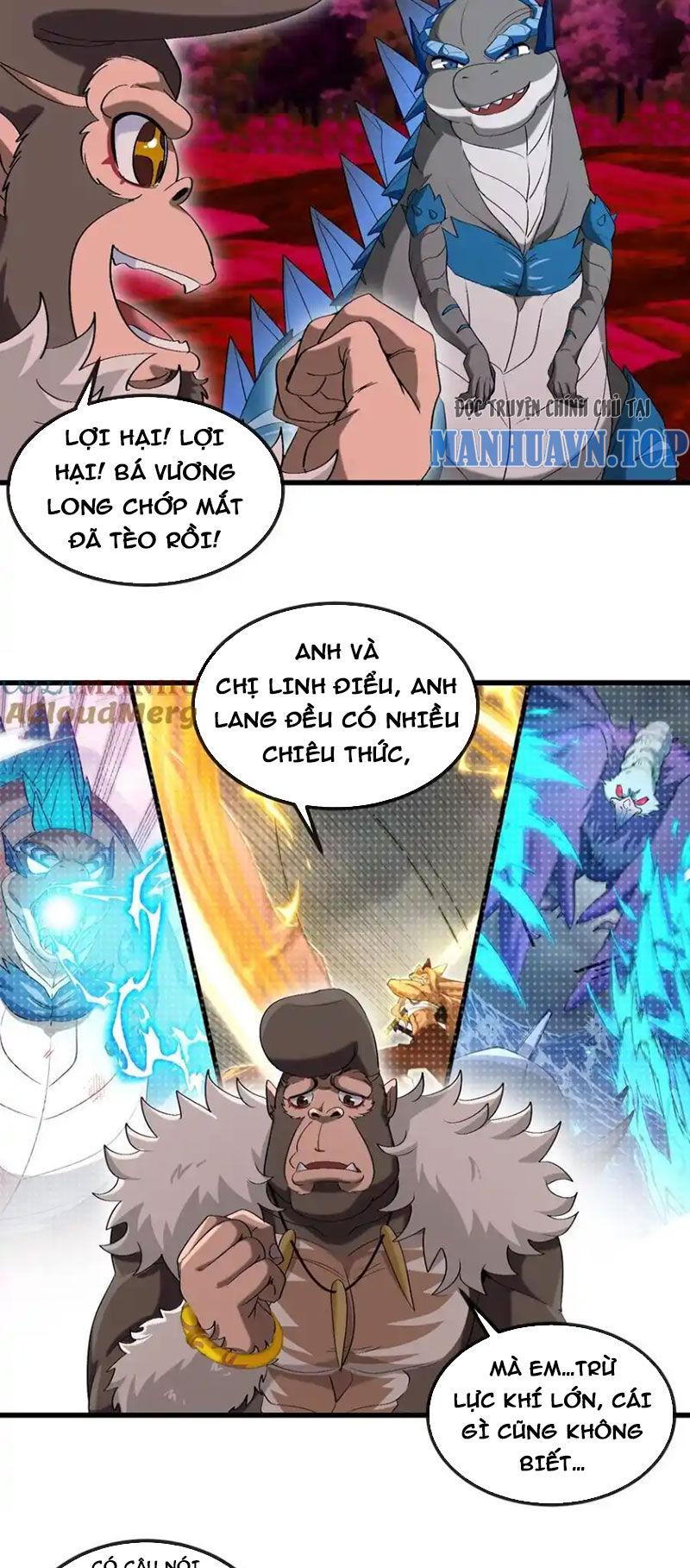 Trùng Sinh Thành Godzilla Chap 128 - Next Chap 129
