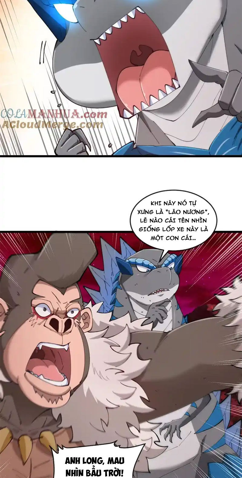Trùng Sinh Thành Godzilla Chap 141 - Next Chap 142