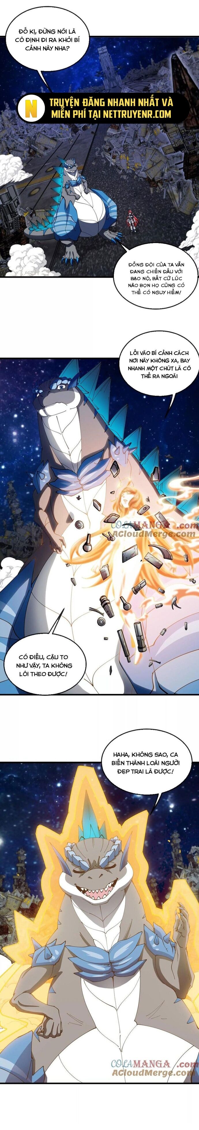 Trùng Sinh Thành Godzilla Chap 184 - Next Chap 185