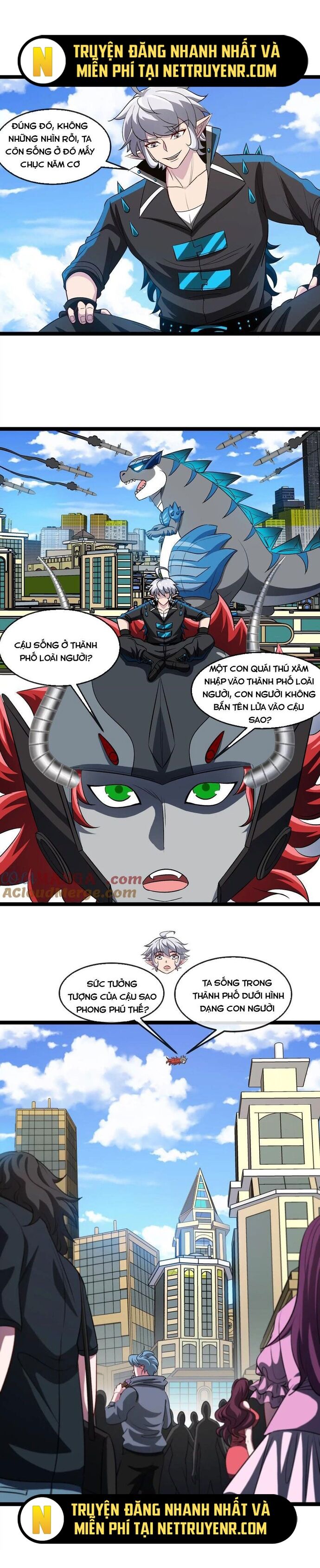 Trùng Sinh Thành Godzilla Chap 185 - Next Chap 186