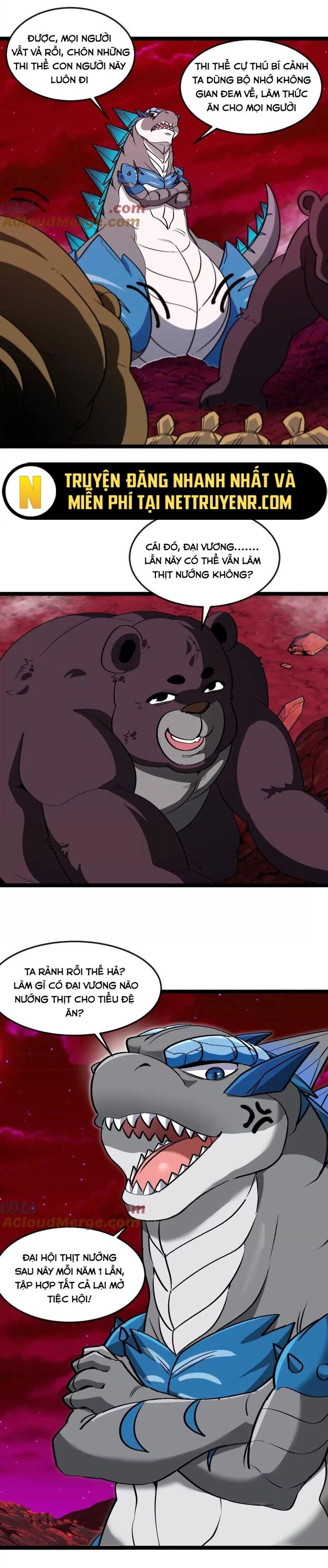 Trùng Sinh Thành Godzilla Chap 192 - Next Chap 193