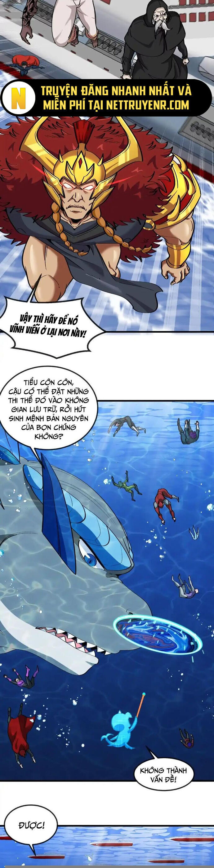 Trùng Sinh Thành Godzilla Chap 198 - Next Chap 199