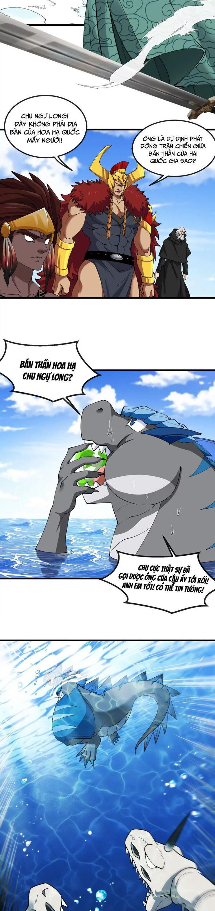 Trùng Sinh Thành Godzilla Chap 200 - Next Chap 201