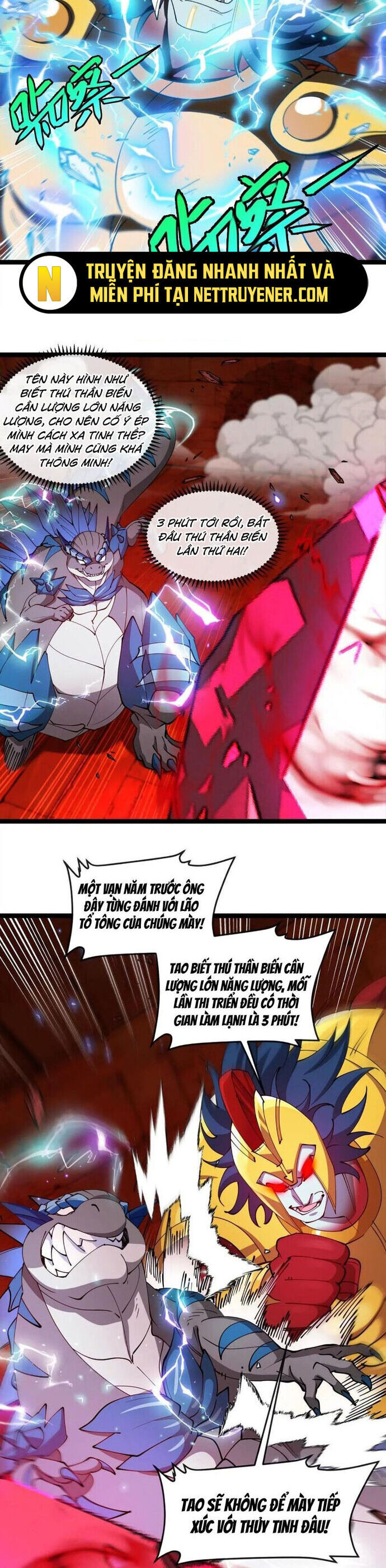 Trùng Sinh Thành Godzilla Chap 213 - Next Chap 214