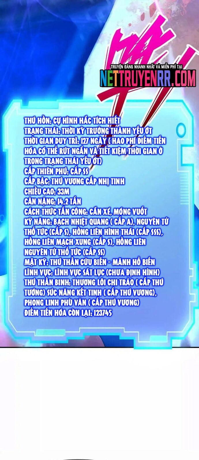 Trùng Sinh Thành Godzilla Chap 277 - Next Chap 278
