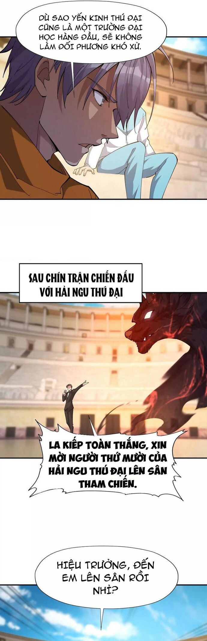 Trùng Sinh Thành Godzilla Chap 281 - Next Chap 282