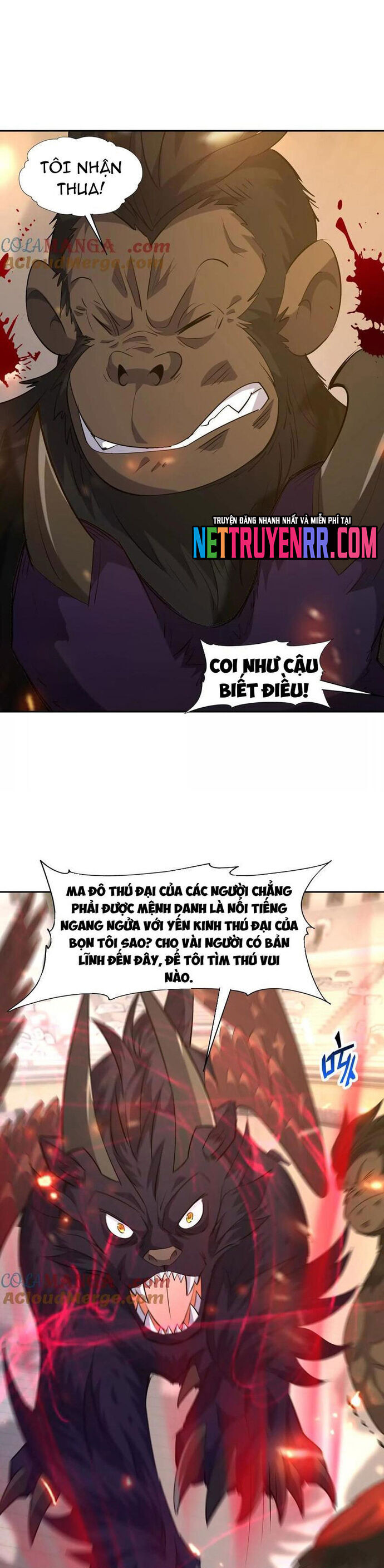 Trùng Sinh Thành Godzilla Chap 293 - Next Chap 294
