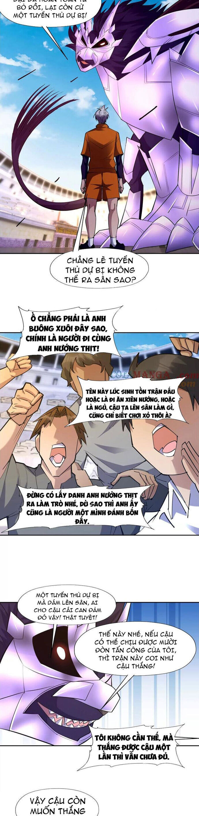 Trùng Sinh Thành Godzilla Chap 296 - Next Chap 297