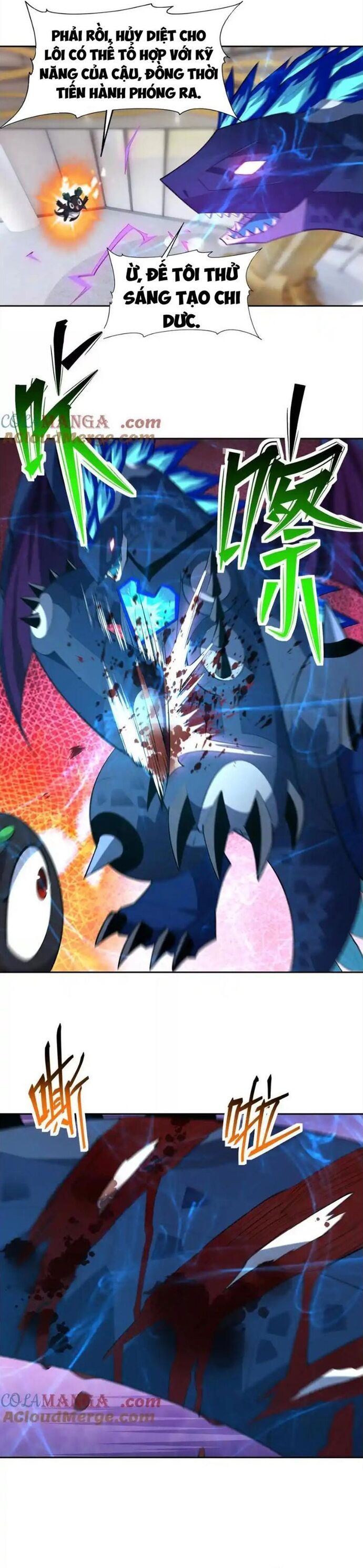 Trùng Sinh Thành Godzilla Chap 305 - Next Chap 306