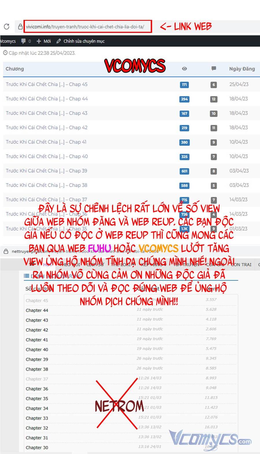 Trước Khi Cái Chết Chia Lìa Đôi Ta Chap 50 - Next Chap 51