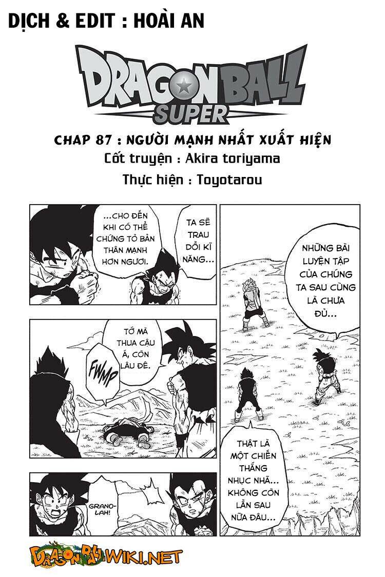 Truy Tìm Ngọc Rồng Siêu Cấp Chap 87 - Next Chap 88