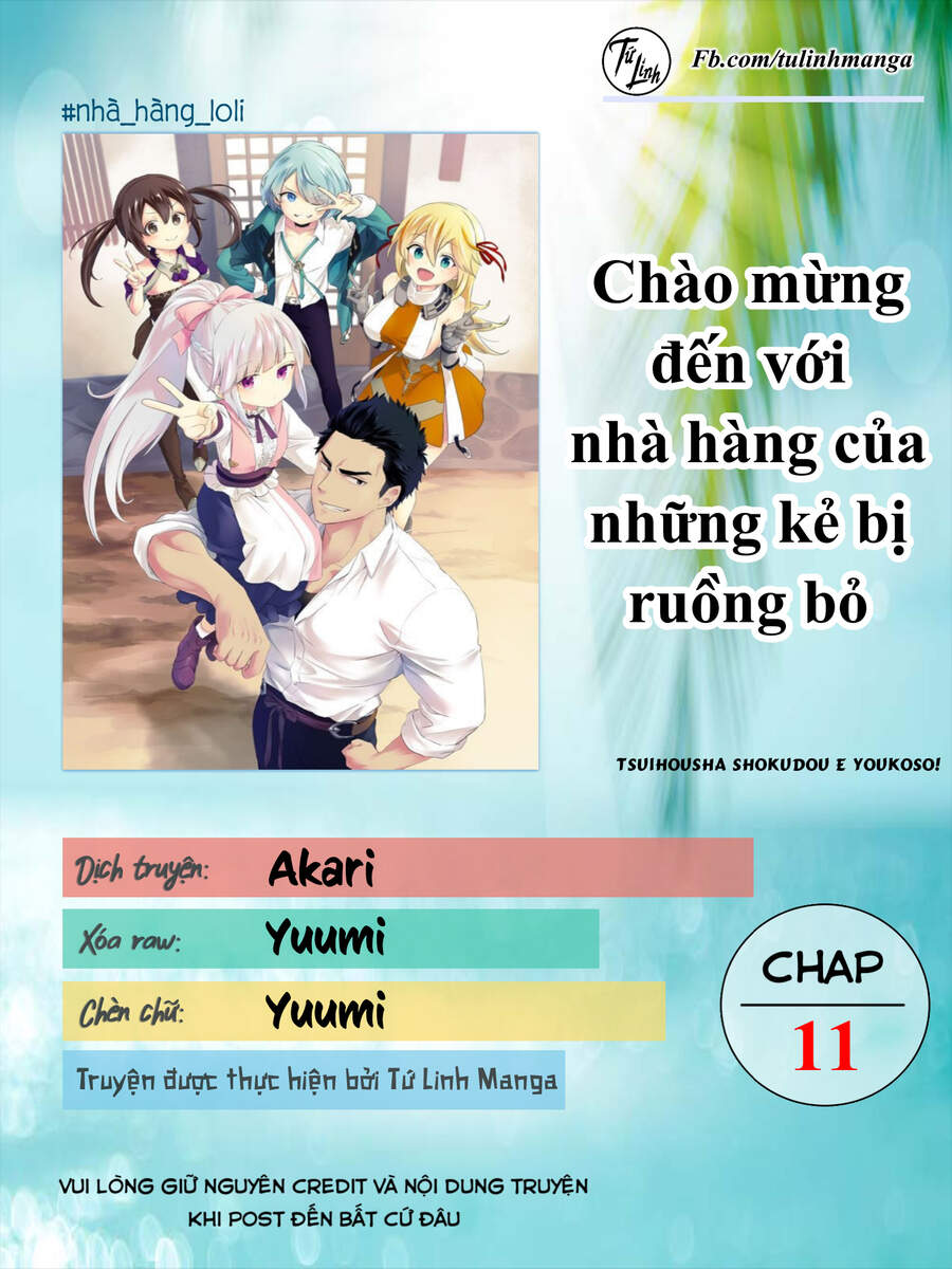 Tsuihousha Shokudou E Youkoso! Chap 11 - Next Chap 12