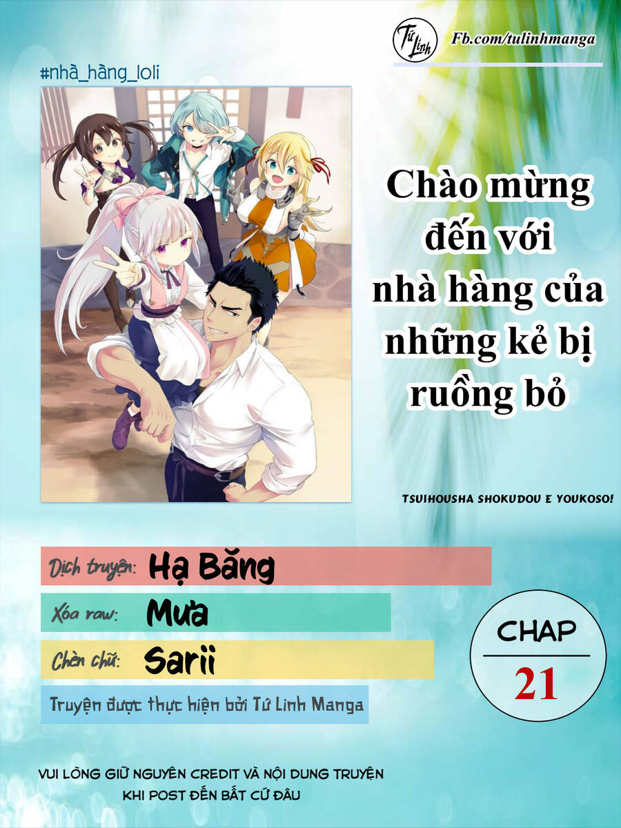 Tsuihousha Shokudou E Youkoso! Chap 21 - Next Chap 22