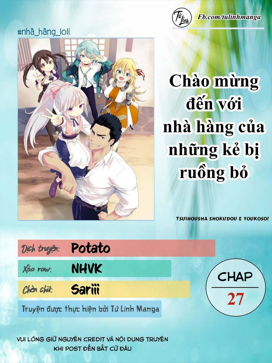 Tsuihousha Shokudou E Youkoso! Chap 27 - Next Chap 28